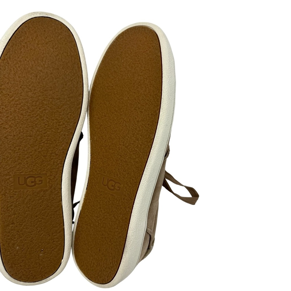 UGG Milo Suede Leather Low Top Sneaker - Picture 7 of 9